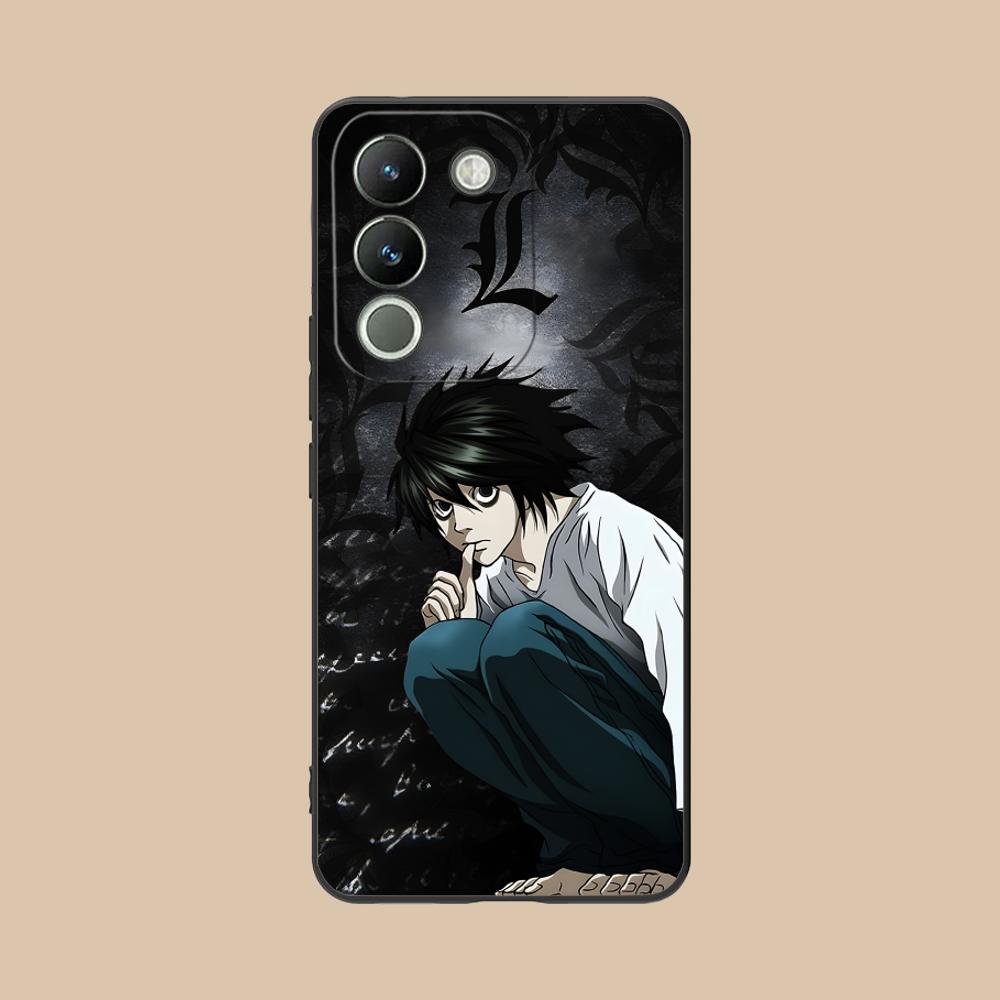 Death Note L Lawliet Mobile Phone Case for VIVO V60 V50 V40 V30 V29 V27 V25 V23 Pro Lite 5G Colorful Printing Cover Cover Pretty