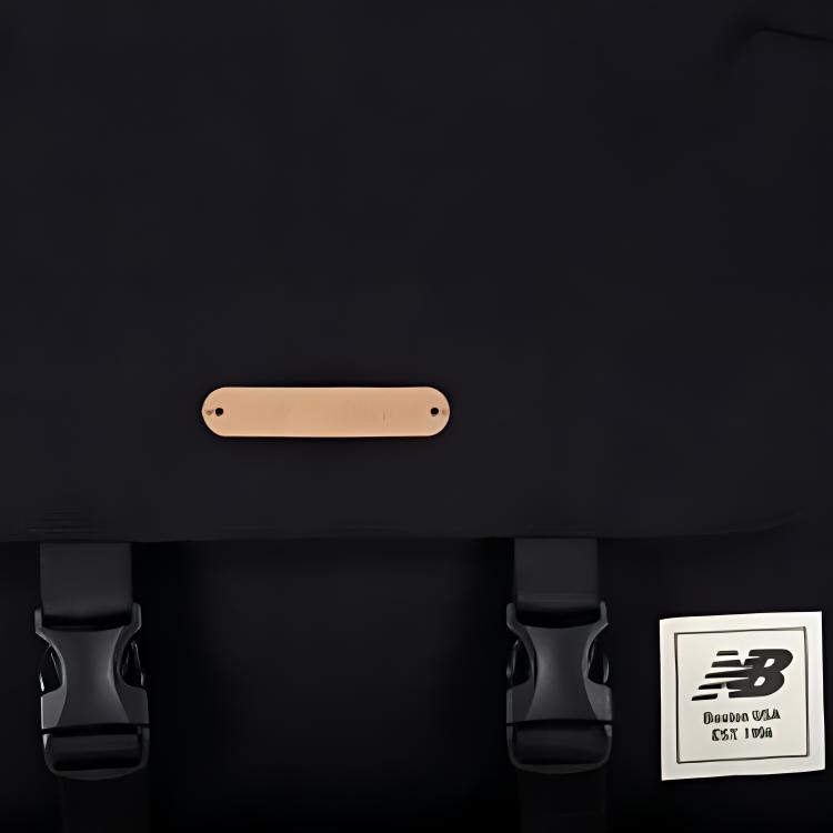 New New Balance Fabric Shoulder Bag Crossbody Bag Regular Unisex Black LAB43409-BK
