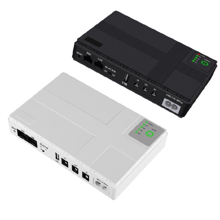 10400mAh Mini UPS 5V 9V 12V Battery Backup Portable Uninterruptible Power Supply