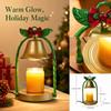 Lampe Diffuseur d'Aromathérapie de Noël avec Éclairage d'Ambiance pour Chambre à Coucher Salon Table de Chevet Décor