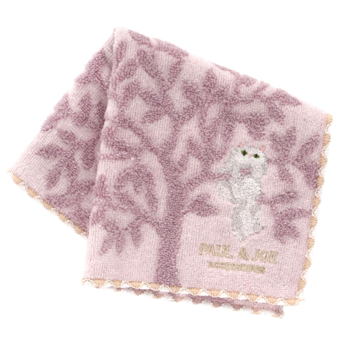 

Paul Joe Towel Handkerchief Museum Collection Gypsy Embroidery Towel Hand Towel 25cm [PAUL&JOE ACCESSOIRES] & (Pink) Women s Approx. 000483-0010-01
