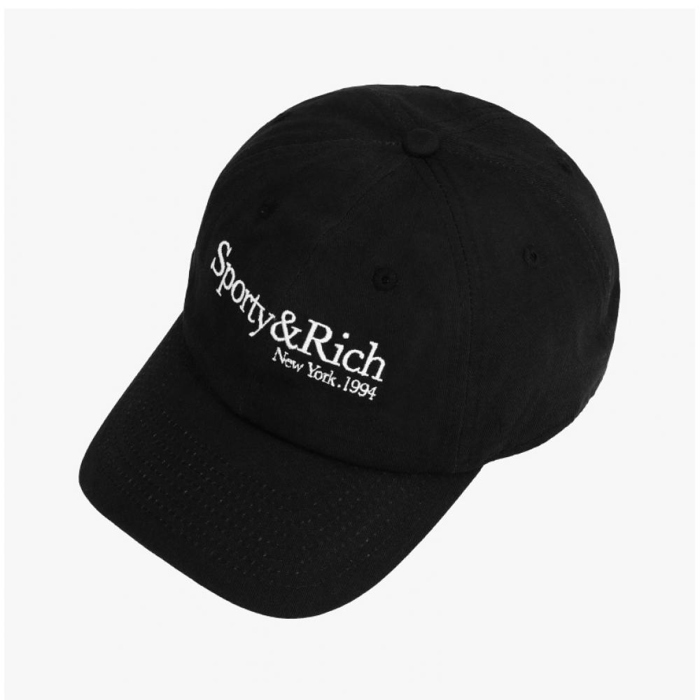 Sporty   Rich Cotton Cap Faded Black Ac040622016ba02