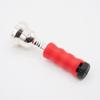 Brass Buzz Trainer Mouthpiece for and Brass Wind Practice by BRASS DESIGN Trombone, Euphonium, Instruments, Tool, Warm-up Tool, (Red)