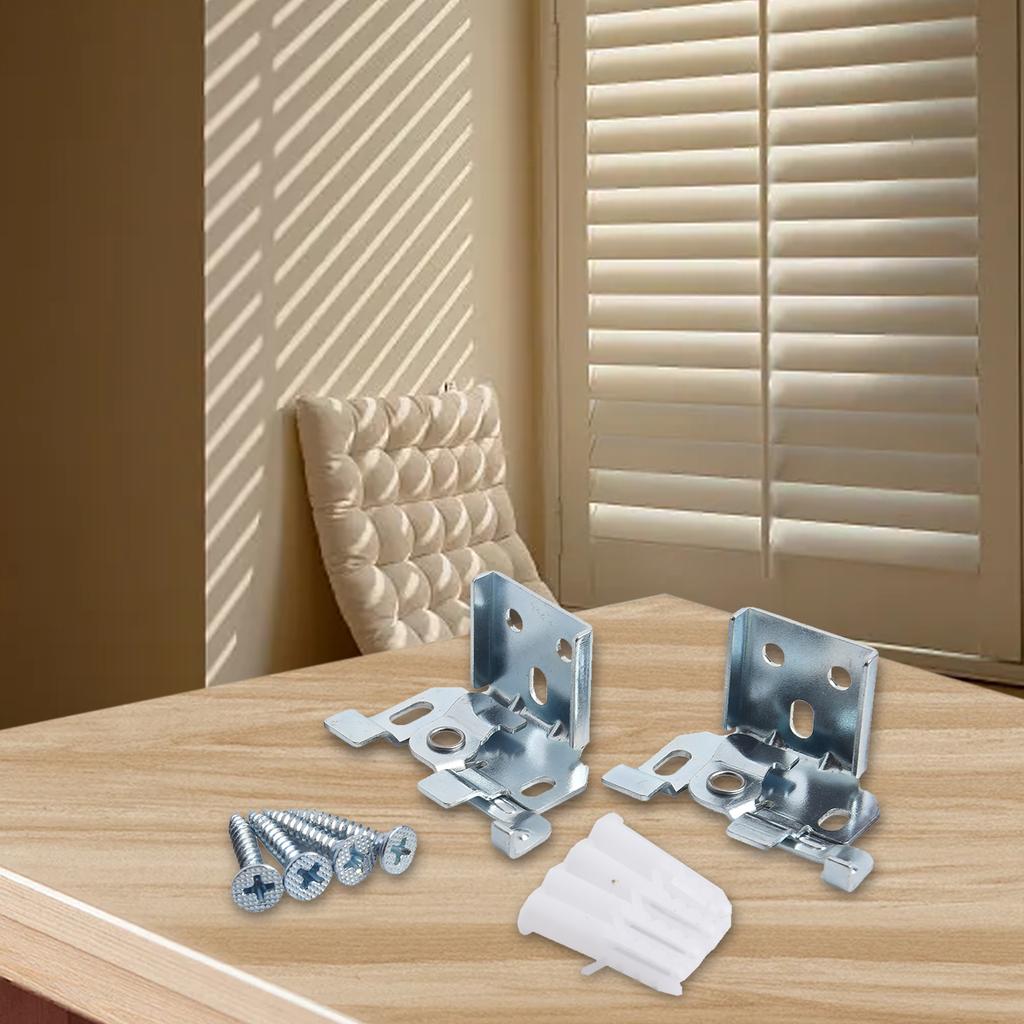 Curtain Track Accessories Fixed Accessories Bracket For Blinds Accessories Ceiling Wall Installation Window Hardware