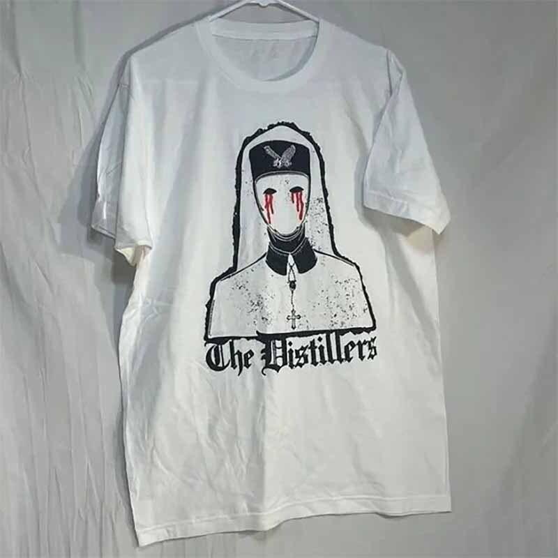Crying The Distillers Band Shirt Classic White Unisex S-5XL LI1042 Unisex T-Shirt S