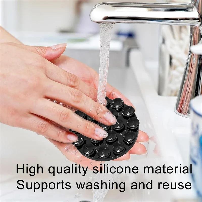 Strong Magnetic Hands Free Silicone Suction Cup Phone Grip Holder for Magsafe Universal Selfies Videos Mac Safe Lazy Mount Stand