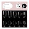 Nail Tips Transparent False Nails 500PCS Clear Long Square Full Coverage False Nails Clear Markless Manicure DIY Nails Commercial Use Nail Artist