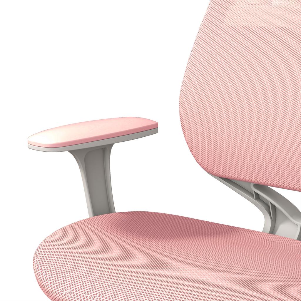44-56cm Mesh Back Office Chair - Pink