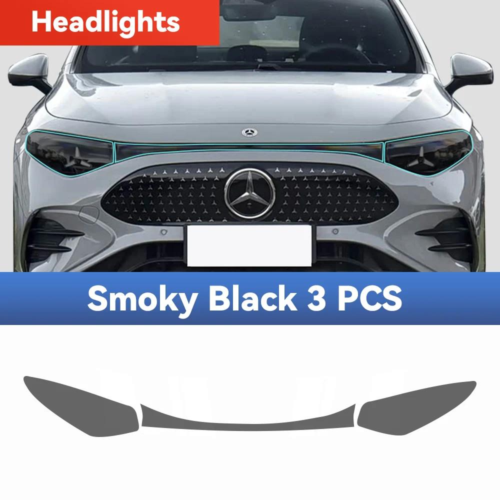 For Mercedes Benz CLA Class 2026 2027 Car Headlight Protective Film TPU Pre Cut Anti-Scratch Headlight Vinyl Film Accessories