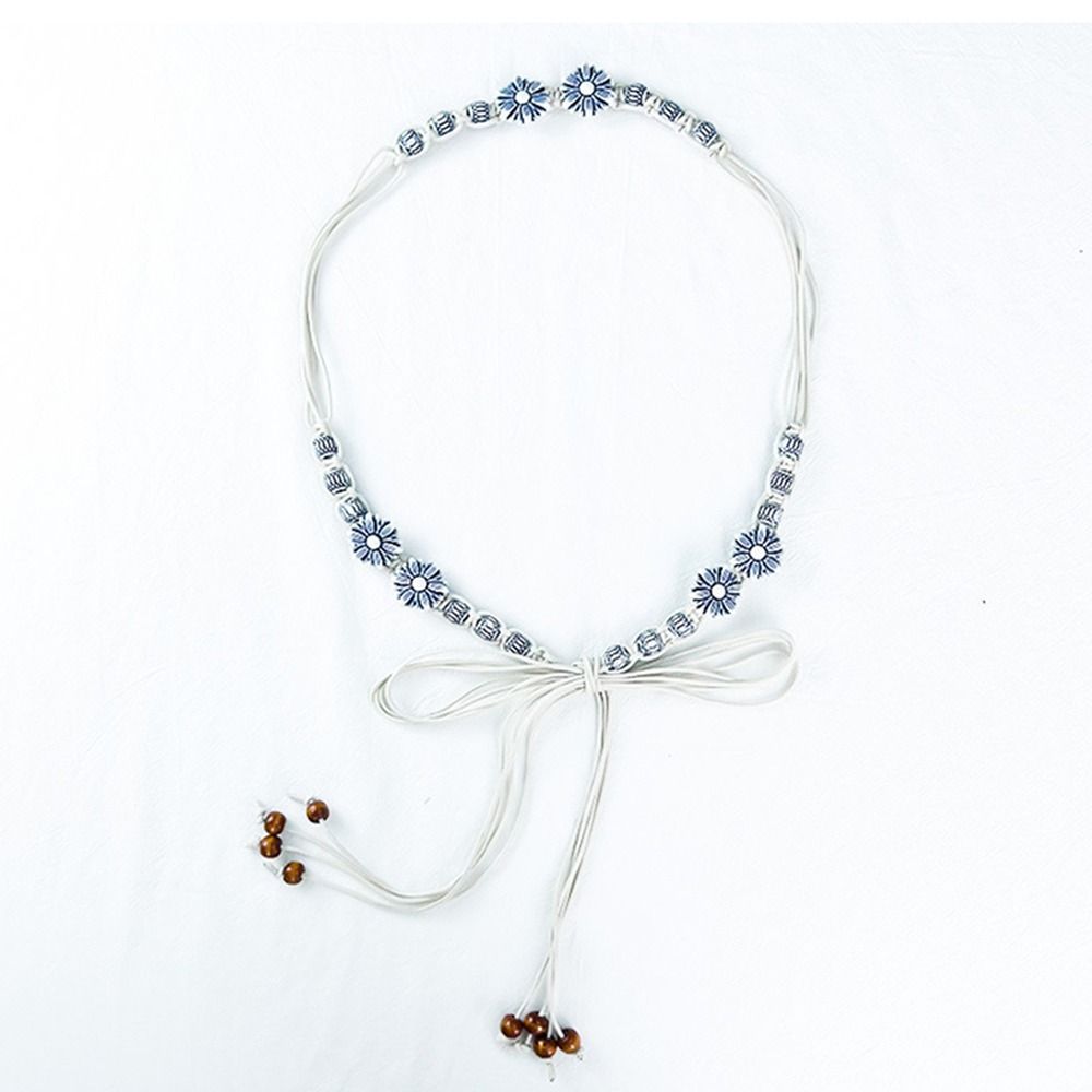 

Versatile Chain Waist Handmade Wooden Bead Waist Rope Casual Waist Decoration for Women