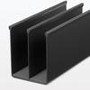 MUJI Steel Divider 2 Dark 86mm W X 230mm D X 110mm 83767150 Stand, Compartments, Gray, Approx. H,