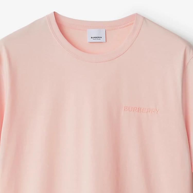 Burberry SS24 T Shirt Men's Snowflake Stone Pink 80843621