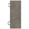 Folding Sofa Bed 75 x 63 x 45 cm Light Grey