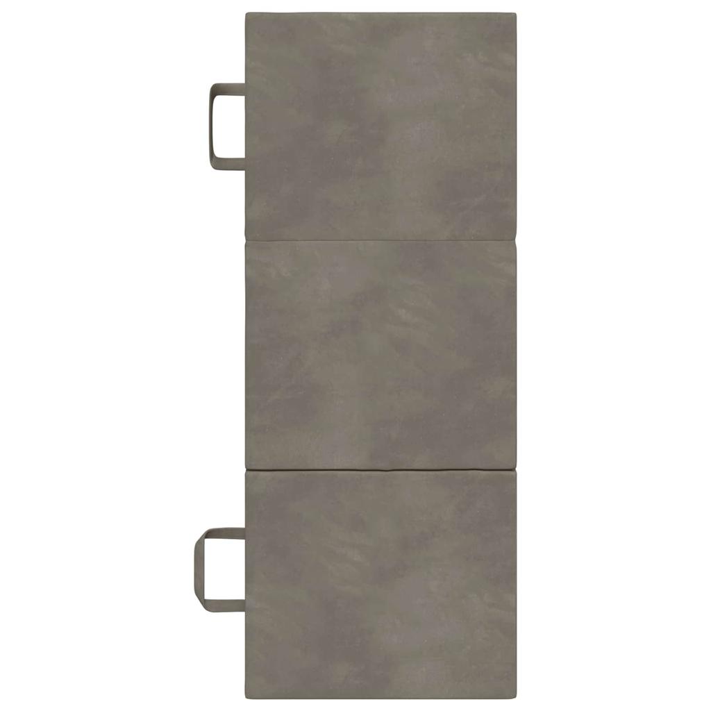 Folding Sofa Bed 75 x 63 x 45 cm Light Grey