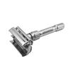 New Adjustable Safety Razor Double Edge Classic Mens Shaving Mild To Aggressive 1-6 File Zinc Alloy Shaver With 5 Blades