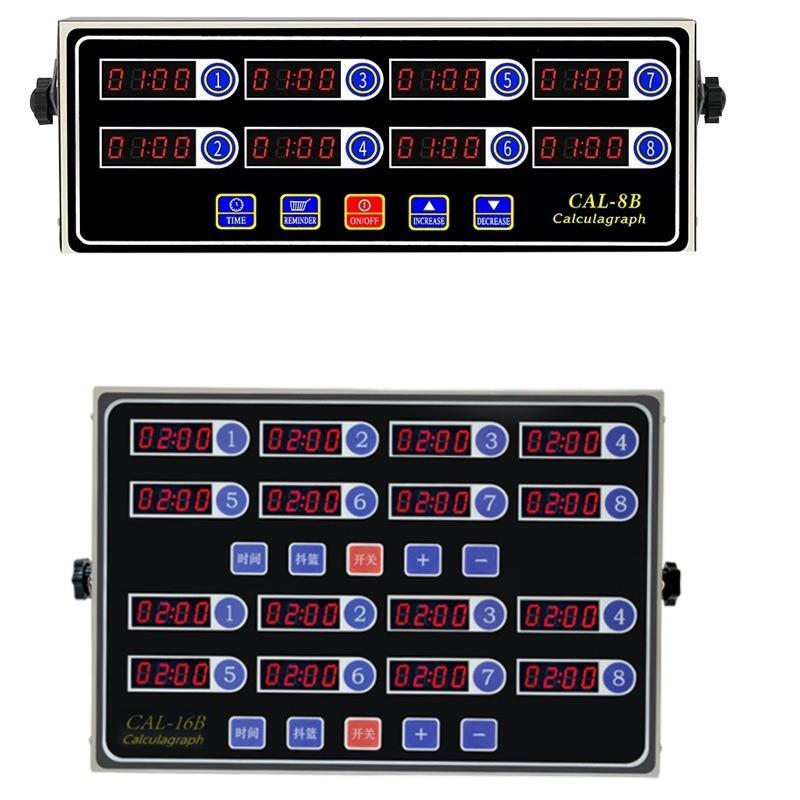 Timer Commerciale Multicanale Dispositivo di Promemoria per Cucina Attrezzatura Timer per Ristorante di Hamburger e Pollo Fritto