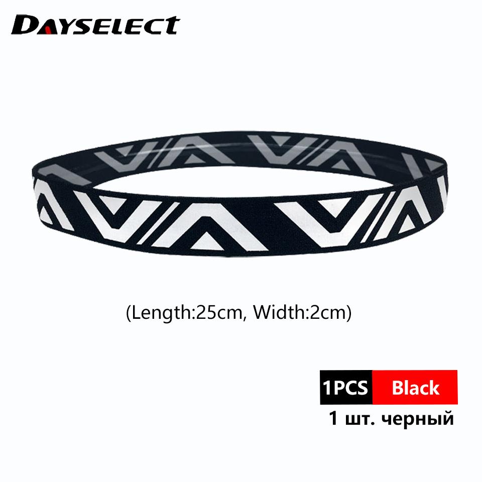 

Breathable Sports Exercise Sweat Belt Mens Elastic Headband Wide Sweatband Stretch Sweat Sport Yoga Run Solid Hairband чёрный