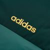 adidas Water Resistant Stand Collar Zipper Duck Down Warm Striped Puffer Jacket Men Outerwear KB5636