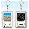 Hot Rapper Singer Ninho Keychains for Women Accessories Bag La Vie Qu'on Mène Song Music Code Keying Jewelry Fans Friends Gifts
