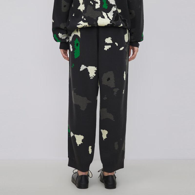 

LESS 2023 Winter 100% Wool Straight-Leg Trousers M