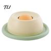 Katzen Napf für Nassfutter Slow Feeder Leck Napf, Interaktives Haustier mit Rotierendem Ball, Langlebig Grad Rutschfest Hund Orbital Design Joghurt, Knochenbrühe