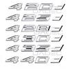 Auto 3D ABS Kofferraum Buchstaben Logo Plakette Emblem Styling Aufkleber Für BMW 4er Serie 420d 425d 428d 430d 435d 440d F30 F32 F33 F36
