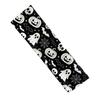 Halloween Themed Headband for Women Stretchy Party Headwear Ghost Pumpkin Spider Web Bat Print Fashion Hair Accessory