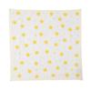 MIKI HOUSE HOT BISCUITS Gauze Handkerchief Boys and One Size Fits Set, Girls, Newborn, White, All, 76-8037-490