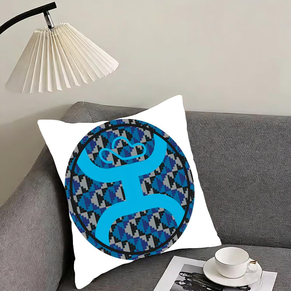 

Minimalist HHooey Brands Cushion Cover Pillowcase Ultra Soft Skin Friendly Fabric Cloud Like Comfort Concealed Zipper 30x30cm