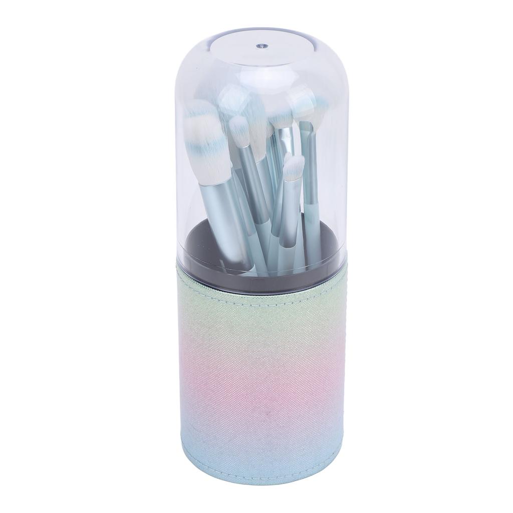 10 Pcs Makeup Brush Set Powder Highlight Eye Shadows Blush Brushes Professional Synthetic Cosmetic B