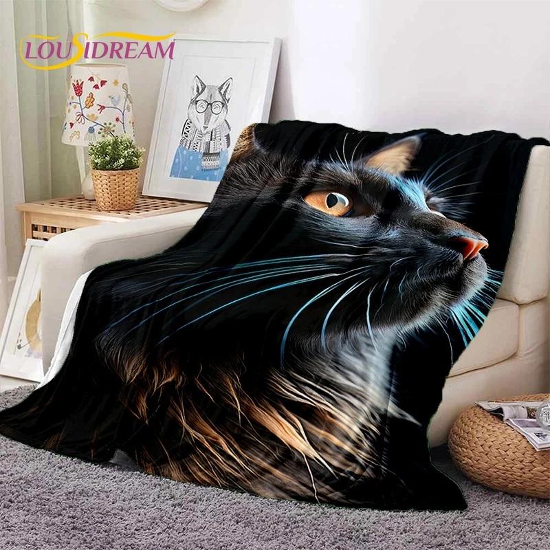 Persian Cat,Cute Calico Cat,Ragdoll Cartoon Soft Flannel Blanket for Beds Bedroom Sofa Picnic,Throw Blanket for Outdoors Leisure