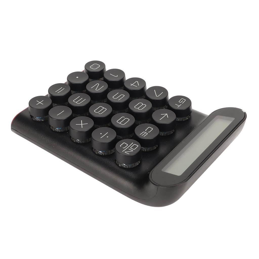 Blue Switch Calculator 20 Keys Intelligent Shutdown Detachable Slip Resistant Mechanical Calculator with 10 Digit LCD