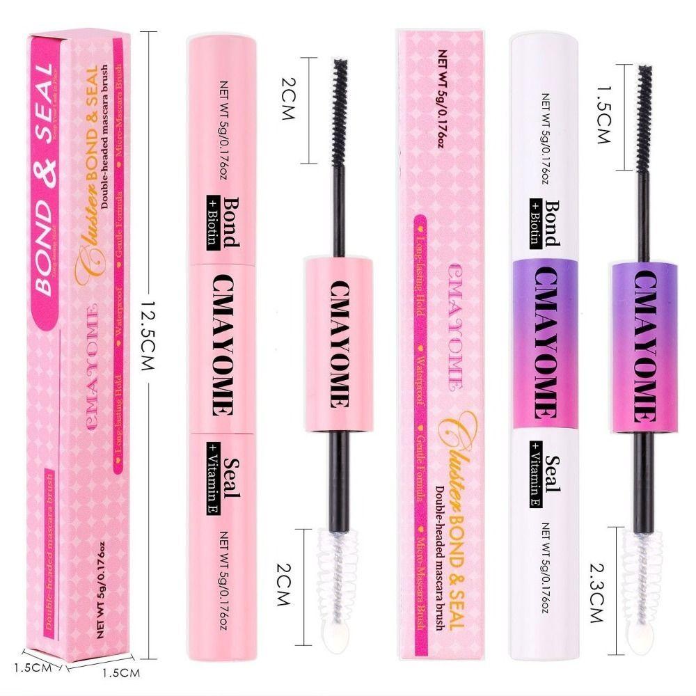 Double Heads Lash Bond and Seal 2 In 1 Eyelash Glue  for Cluster Eyelash Extension