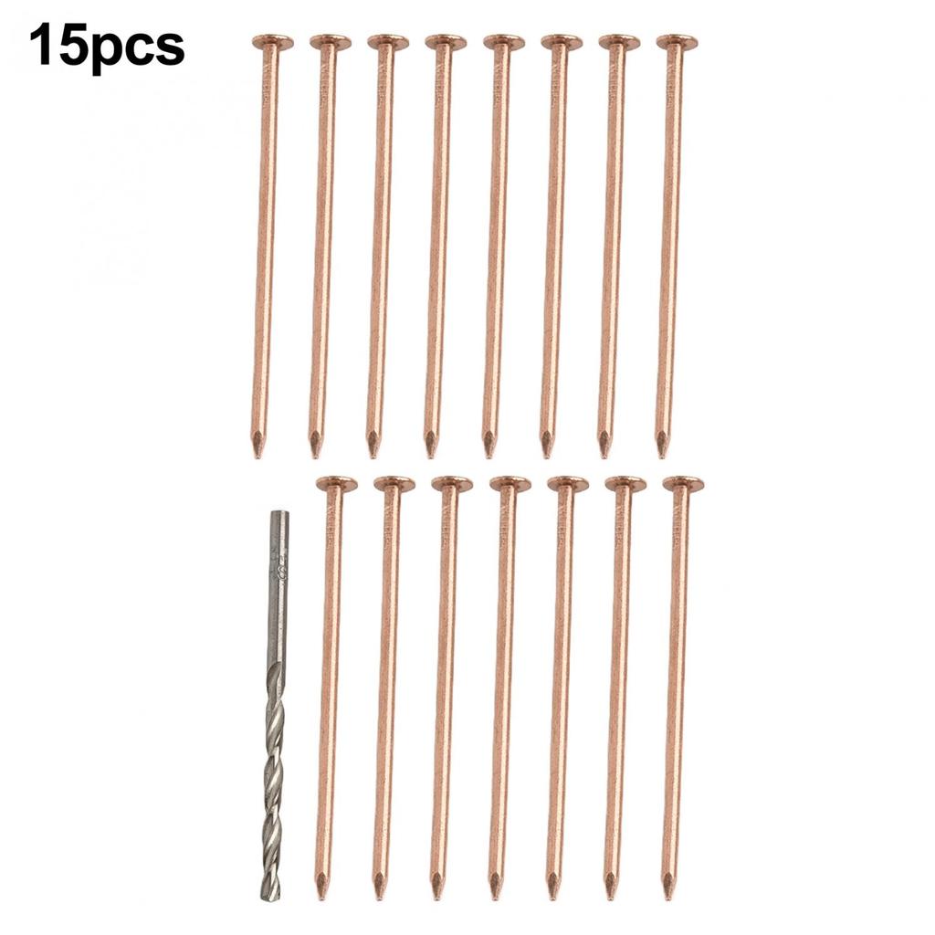 Tree Stump Remover Copper Nails 4 Inch Spikes for Efficient Root Destruction