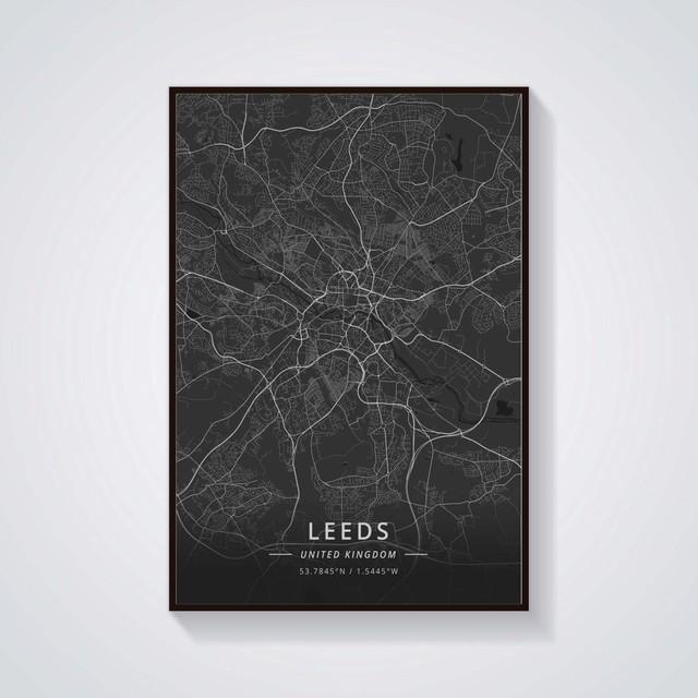 

Лидс Лестер Лутон Манчестер Мэнсфилд Мидлсбро Милтон Кейнс Нортгемптон Великобритания Плакат 21cm×30cm NoFrame