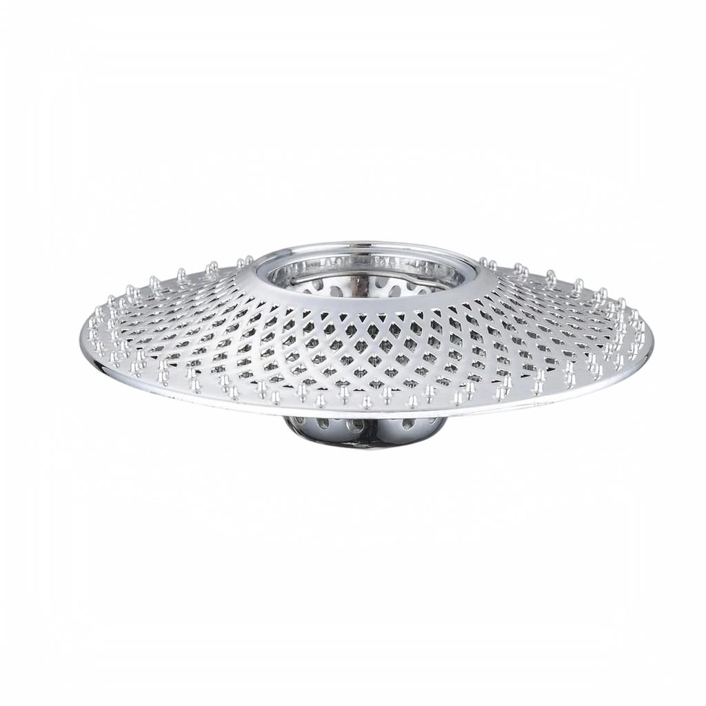 Stainless Steel Sink Strainer Drain Filter for Bathroom Kitchen Bathtub Drain Hair Catcher Drainage Cover with Anti-Clogging Design