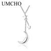 Various Designs Moon Star Stainless Steel Waterproof Adjustable Bracelet Dainty Pendant Necklace Hypoallergenic Fashion Accessories for Women