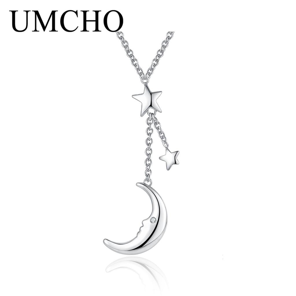 Various Designs Moon Star Stainless Steel Waterproof Adjustable Bracelet Dainty Pendant Necklace Hypoallergenic Fashion Accessories for Women