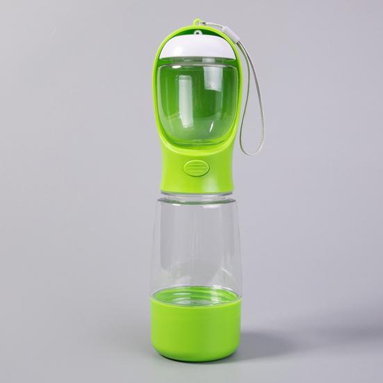 Dog Water Bottle with Food Container And Poop Bag Dispenser 3-in-1 Leak-Proof Portable Pet Water Dispenser for Walking Hiking Travel