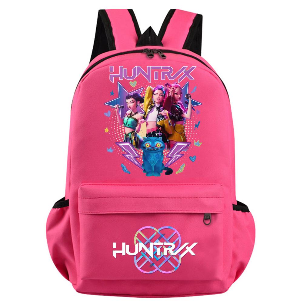 

Cartoon Kpop Demon Hunters Printed Backpack for Teenager Student Girl Boy Bookbag Schoolbag Women Large Capacity Travel Bag Kid Gift Rucksak