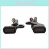Stylish Front Turn Signal For 2009 To 2017 Harley Davidson Touring Bikes In Black Orange