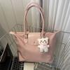 Fashionable And Versatile Ins Shoulder Bag Urban Minimalist Style Soft And Spacious