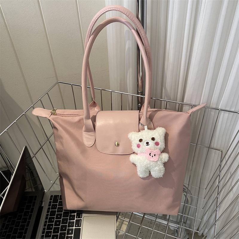 Fashionable And Versatile Ins Shoulder Bag Urban Minimalist Style Soft And Spacious