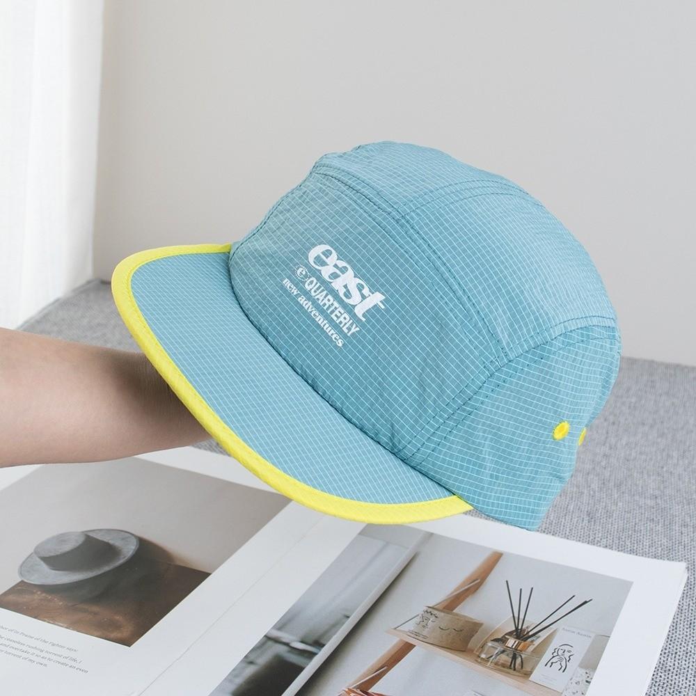 Retro 5-Panel Baseball Cap Quick-Dry Flat-brimmed Duckbill Hat Ultralight Breathable Soft Brim Sun Hat
