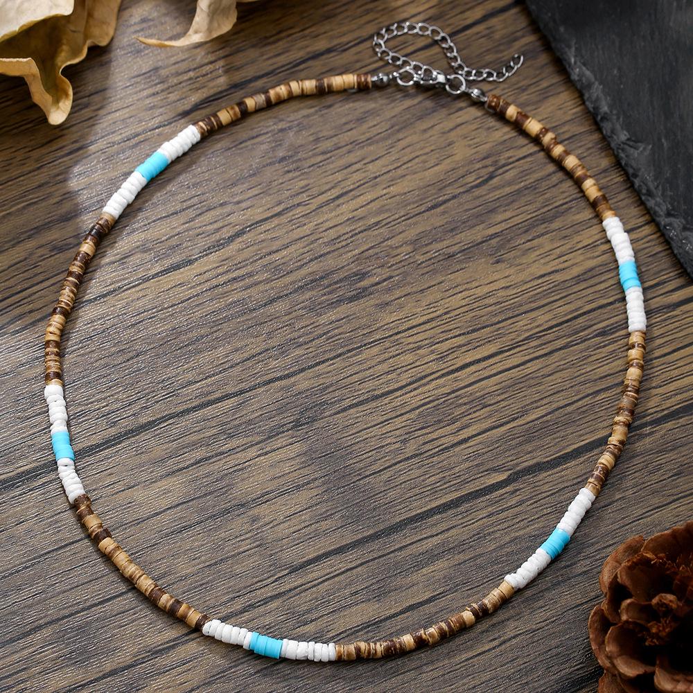 

Богемный этнический бисерный чокер: Необычное винтажное европейское и американское модное ожерелье