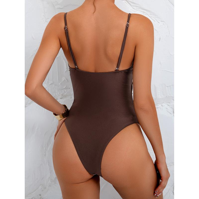 One Piece Swimsuit New Sexy Swimwear Women Swimsuit Hollow Out Bathing Suit Beachwear Female Biquini Swim