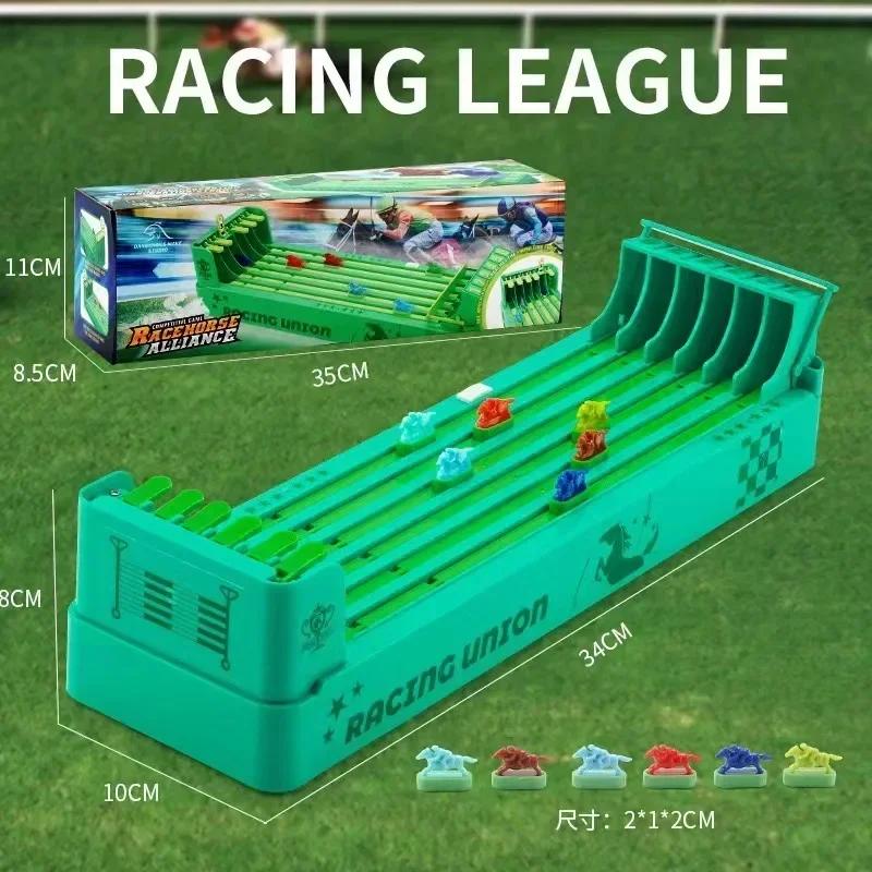Electric Horse Race Game, Fun Family Board Game for Kids & Adults, Exciting Tabletop Football Toy for Parties, Easy Play Game