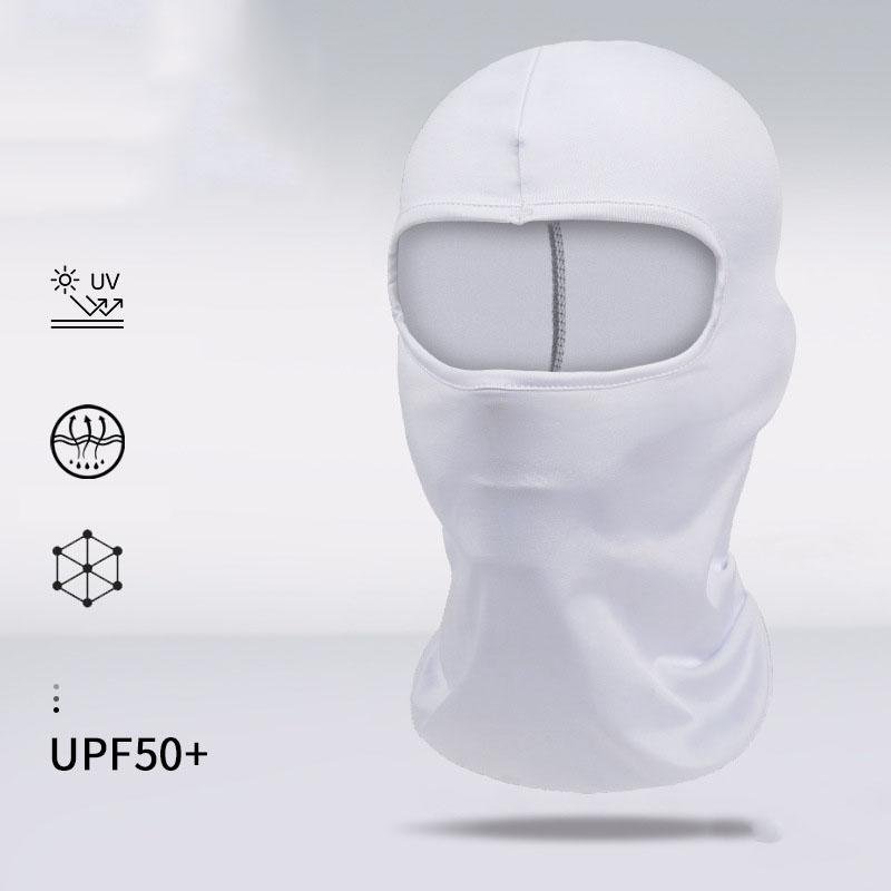 1 Pieces/Quick-dry Balaclava Sports Full Face Mask Soft Breathable Beanies Cycling Helmet Liner Running Hiking Fishing Hood Caps