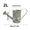 Annaffiatoio Piante Retro Beccuccio Lungo Vaso Spray 2L Annaffiatoio in Ferro per Piante da Interno Irrigazione Giardino Bottiglia per Annaffiare