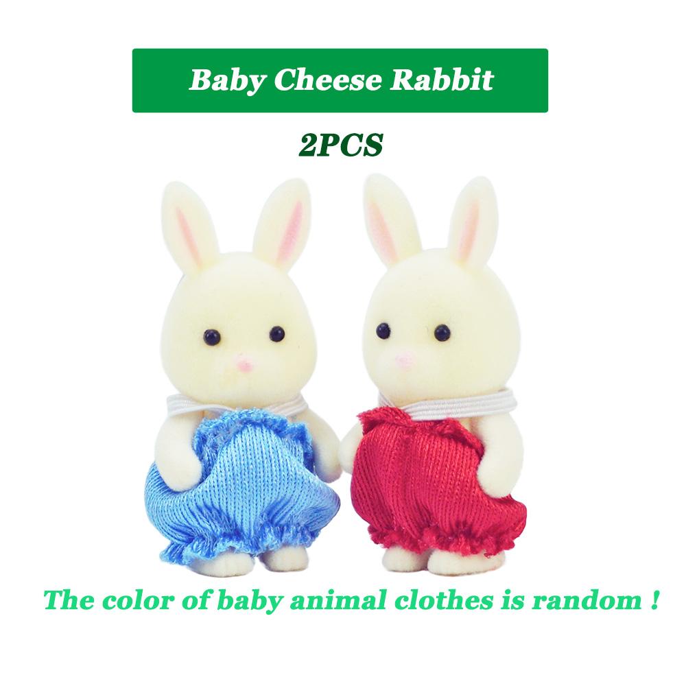 

Кукольный домик 1:12 масштабных фигурок лесной семьи кролика утки оленя детеныша животного набор для гостиной миниатюрная мебель ролевые игры подарки для девочек